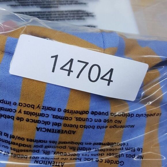 MARNI Sweater Mens Size 48 Blue Orange Stripe Pullover Lightweight Wool $975 - Picture 9 of 9